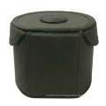 New Design Canvas and Genuine Leather fly Reel Case